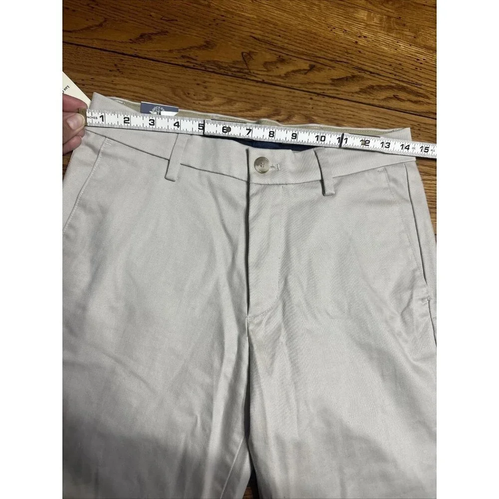 DOCKERS SIGNATURE Khaki Slim Pants Flex Waistband Wrinkle Free Khaki 28x30 #J61